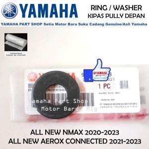 Ring Kipas Puli Washer Pully Depan All New Nmax N Max Aerox Connected Asli Yamaha Setia Motor Baru