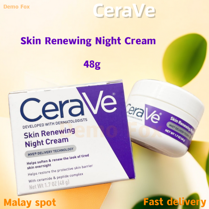 Cerave Skin Renewing Night Cream 48g Lazada 6855