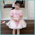 ABCKIDS Girls Princess Sleeves Shirt and Balloon Skirt Top and Skirt SET Cute OOTD Kuromi MyMelody. 