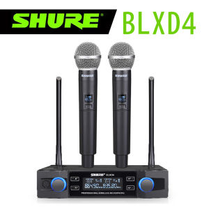 mic wireless original shuer/GLXD4mikrofon tanpa kabelmicrophone wirelessmic karaoke suara jernih