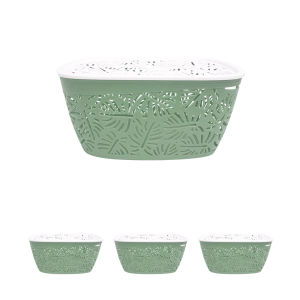 6 PCS KERANJANG PLASTIK Monstera S -Keranjang Hampers LIMITED - Keranjang Plastik Storage baskets
