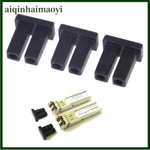 aiqinhaimaoyi 10pcs lot LC Optical Module Dust Plug SFP Fiber Module Protection Cover