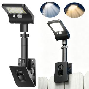 FOUNDTWO Tự động bật/tắt Đèn năng lượng trời ngoài trời Chống thấm nước 60 đèn LED Đèn sân vườn Chiếu sáng cảm ứng 360 ° Có thể xoay được Đèn sân vườn năng lượng trời Sử dụng ngoài trời