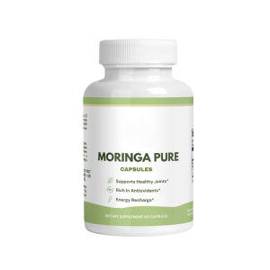 Cross-Border TK Hot-selling Moringa Leaf Capsules Moringa capsules Direct Sales from Source Factory Support O EM