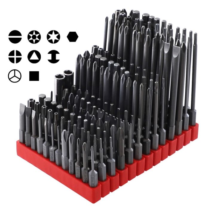 {SAVAGE Hardware Tools} 12pcs Bits For Electric Screwdriver 1/4 inch
