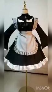 Anime My Dress Up Darling Marin Kitagawa Kuroe Shizuku Cosplay Costume Wig Women Kimono Lolita Maid Dress Outfit Suit㏇X0413