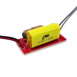 MYSNIA ที่1Way ทนทานต่อการใช้งาน อุปกรณ์เสริมเสียง อุปกรณ์เสริมลำโพง เสียงครอสโอเวอร์ เสียงดีไอวาย ตัวแบ่งความถี่ แผงวงจรวงจร อุปกรณ์ลำโพงสเตอริโอ ตัวกรองเสียง HIFI