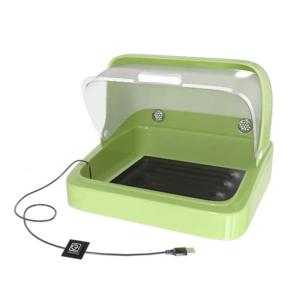 Parrots Incubation Box Thermal Insulation Visible Monitoring Window Safe Growth Environment For Baby Birds Breeding