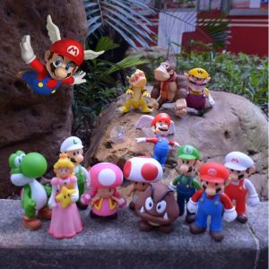 Mô hình nhân vật trong game Supper Mario