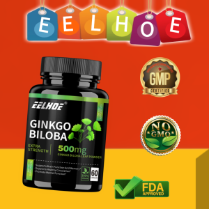 Ginkgo Biloba 500 Mg Helps with Mental Clarity Improves Mood and Focus Supports Heart Health Boosts Energy