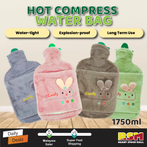 Period Hot Water Bottle Bag Hot Pack For Period Pain Relief Hot Water Bag Beg Air Panas Warmer Bag