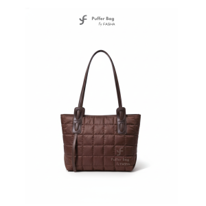 Tote Bag Leo Puffy - Heka - Shoulder Bag tas Bahu Wanita Puffy Bag Tas Laptop Up to 14inci