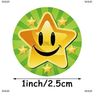 [COD] SUILEI 500pcs Reward Stickers Encouragement Sticker Roll for Kids Motivational Stickers
