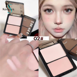 KeraSys พาเลทคอนทัวร์ ไฮไลท์จมูก เนื้อฝุ่น ติดทนนาน เนื้อแมตต์ 3D 3สี เฉดดิ้งกรอบหน้า ไฮไลท์หน้าพุ่ง แป้งไฮไลท์ บลัชออน พาเลทท์ออลอินวัน ปรับหน้ากระจ่างใส เครื่องสําอาง