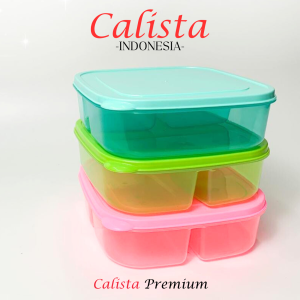 [ CALISTA ] LUNCH BOX CALISTA MARS PREMIUM  WADAH TEMPAT BEKAL MAKAN ANAK