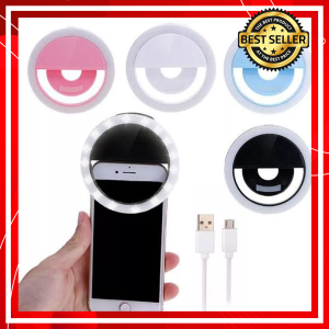 Selfie Ring Light LED / Lampu Selfie Bulat untuk HP Flash Charm Eyes Cincin [4WARNA] BESTQUALITY