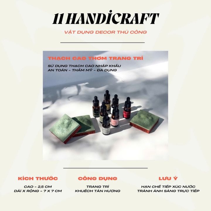 Bộ khuếch tán tinh dầu Núi lửa Chư Đăng Ya, lưu hương 2–3 tháng, quà ...