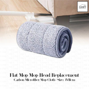 360 Rotation Magic Flat Mop Floor Cleaning Microfiber Cloth Squeeze Mop Set Self Clean Dry Wet