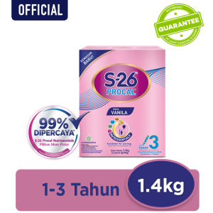 S-26 PROCAL Tahap 3 Vanila Susu Pertumbuhan Anak Usia 1-3 Tahun 1400gr