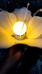 kelopak lampu bunga kelopak bunga kap bunga dekorasi/ruangan murah cantik minimalis dan terlaris diameter 20 cm