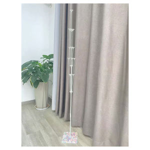 Double-Layer Balloon Stand with Colored Stone Column Party Decoration Accessory for Ramadan and Graduation