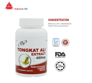 GN Tongkat Ali Extract 480mg (60s) Premium Authentic Supplement | Energy Vitality & Men’s Health