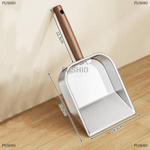 [COD] FUSHI0 Thép không gỉ mèo xả rác Scoop dài bằng gỗ xử lý chất thải vật nuôi Xẻng công cụ làm sạch dài xử lý rỗng xẻng mèo Nguồn cung cấp