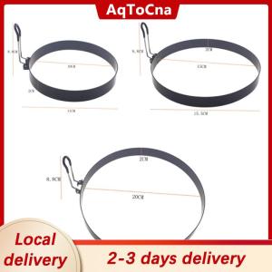 [COD] AqToCna Ship within 24 hours 9 10 15 20cm Pancake Ring Mold Metal Fried Egg Shaper Non Stick Egg Cooking Ring
