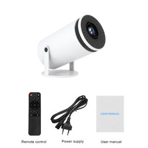 HY300 Projector 4K Android 11 Smart Projector Wifi Bluetooth Portable Projector for Mobile Phones Laptops Home Theater