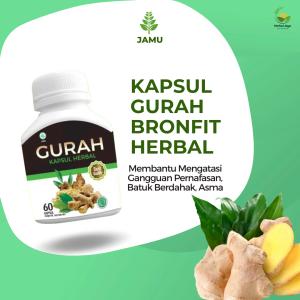 Gurah Bronfit Original Obat Herbal untuk Dahak Lendir Suara Tenggorokan