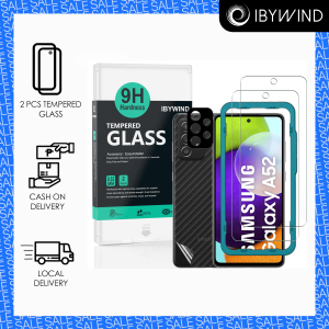 Samsung A52 5G/4G/A52S 5G Tempered Glass by IBYWIND – 9H Hardness Anti-Scratch Bubble-Free HD Clear