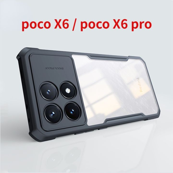 Hp softcase For Xiaomi poco X6 pro X6pro 5G 2024 Shock proof Hard ...