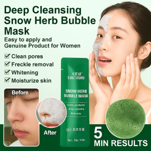 Snow Herb Bubble Mask EasytoApply and Deep Cleansing for Beautiful Skin