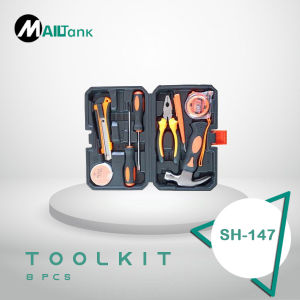 MailTank  SH147 Tool 8 PCS Set Cocok Untuk Pemakaian Rumah Bisa Dibawa Kemanapun 