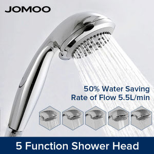 JOMOO 5 Modes Rain Shower Head High Pressure Water Saving Shower Spray Nozzle Massage Eco Bathroom Accessory Shower Head/Set S02015