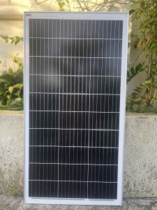 Tấm Pin năng lượng mặt trời 100W mono 11bb tặng jack MC4