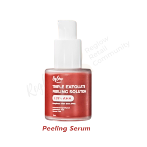 REGLOW - Peeling Serum Triple Exfoliasi - 20ml Mengangakat Kulit Mati