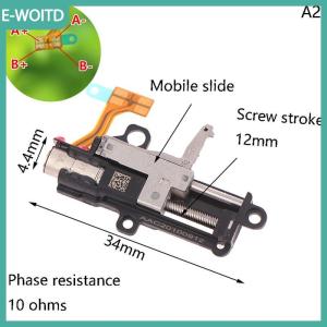 【E-WOITD】 Dc3v mini động cơ bước dài tuyến tính thiết bị truyền động vít trượt Push Rod cài đặt đơn giản cho mô hình làm và thử nghiệm