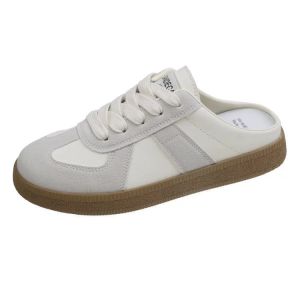 Free Shipping Retro-Style Slip-On Sandals For Women Perfect For Summer Wear In 2026 Featuring A Thick Sole And No Back Strap