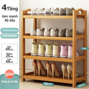 BOHO Kệ Để Giày Dép TRE 3/4/5/6 Tầng Kệ Đa Năng Decor Trang Trí -Tre NO.1 Nhập khẩu CHINA