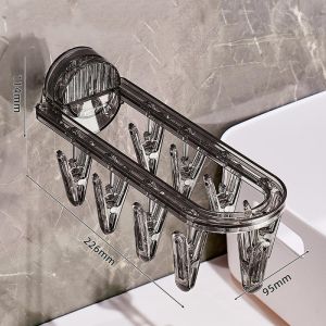 🧸ใหม่🎉 คลิปหนีบผ้าแบบปุ่มดูดสุญญากาศ พร้อมคลิปหนีบ 9ชิ้น แบบติดติดผนัง ในร่ม และกลางแจ้ง สําหรับแขวนเสื้อผ้า ถุงเท้าผ้าพันคอต่างๆ สินค้าพร้อมส่ง ส่งจากไทย✨