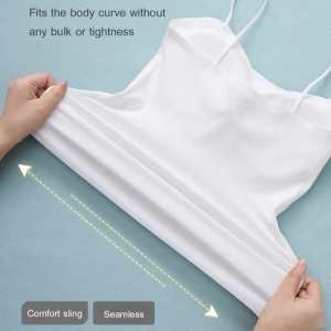 Underwear for Spring and Summer with Pleated Bra