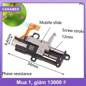【CANAMEK】 Dc3v vít trượt dài tuyến tính thiết bị truyền động mini động cơ bước Push Rod 30 mét Định vị chính xác cho các thiết bị y tế