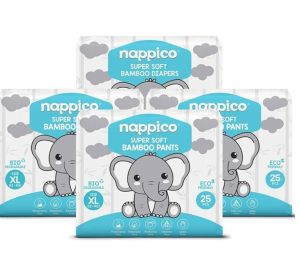 Super Soft Bamboo Diaper Nappico Samples