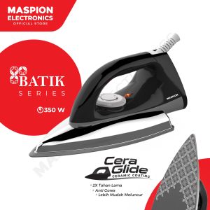 Maspion Setrika Listrik / Gosokan Baju Batik Series - HA380 - GRATIS ONGKIR Jabodetabek