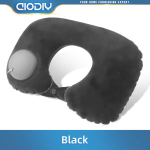 AIODIY Inflatable Neck pillow for Car Airplane Press Type U-Shaped pillow neck Protection Travel Artifact Press
