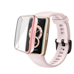 【Buy 1 Take 1 】for Huawei Watch Fit 3 Clear TPU Screen Protection Case huawei watch fit 2 Smart Watch Electroplated Plated Protective Shell huawei fit2 case fit3 Smart Watch Cover