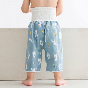 Baby Infant Diaper Training Pants Reusable Waterproof Pants Urine Pants Adjustable Toilet Diaper Pocket Pants 防尿裤 隔尿裤
