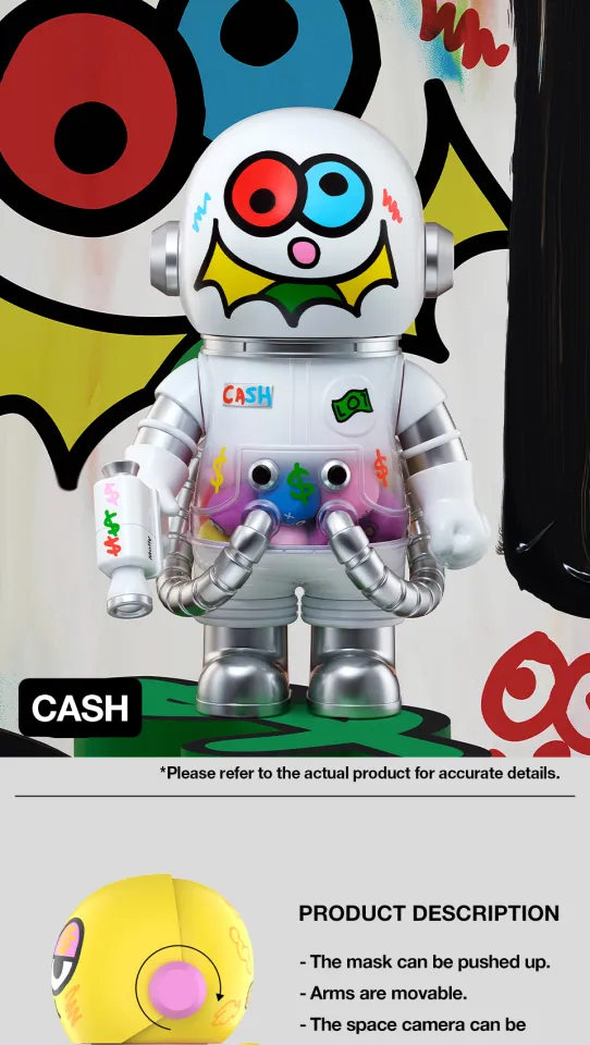 POP MART MEGA SPACE MOLLY 400% JON BURGERMAN SPACE CADETS Series