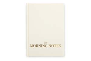 LSW London Morning Notes Goal-Setting Journal Self Care Gift Wellness Gift Christmas Present Journal Affirmation Self Care Adult Wellness Journal